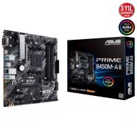 Asus Prime B450M-A II AMD B450 AM4 DDR4 4400MHz Micro ATX Anakart - 1